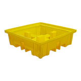 Drum Spill Pallet for 4 Drums - 4 Way FLT Access