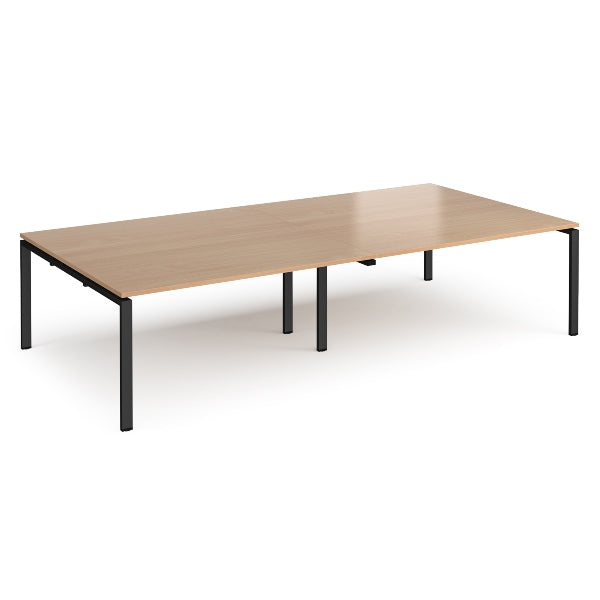 Adapt Boardroom Table with Black Legs 12 People