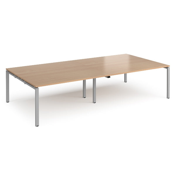 Adapt Boardroom Table with Silver Legs 12 People