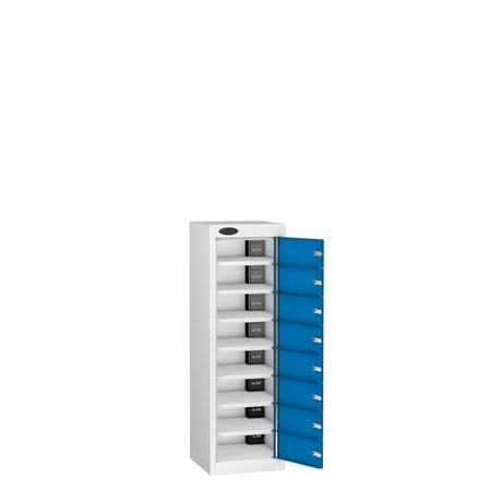 Eight Compartment Tablet Charging Locker with Eight Door Access