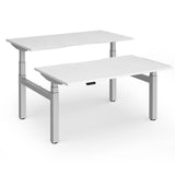 Elev8 Luxe Sit-Stand Back-To-Back Desks