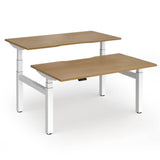 Elev8 Luxe Sit-Stand Back-To-Back Desks