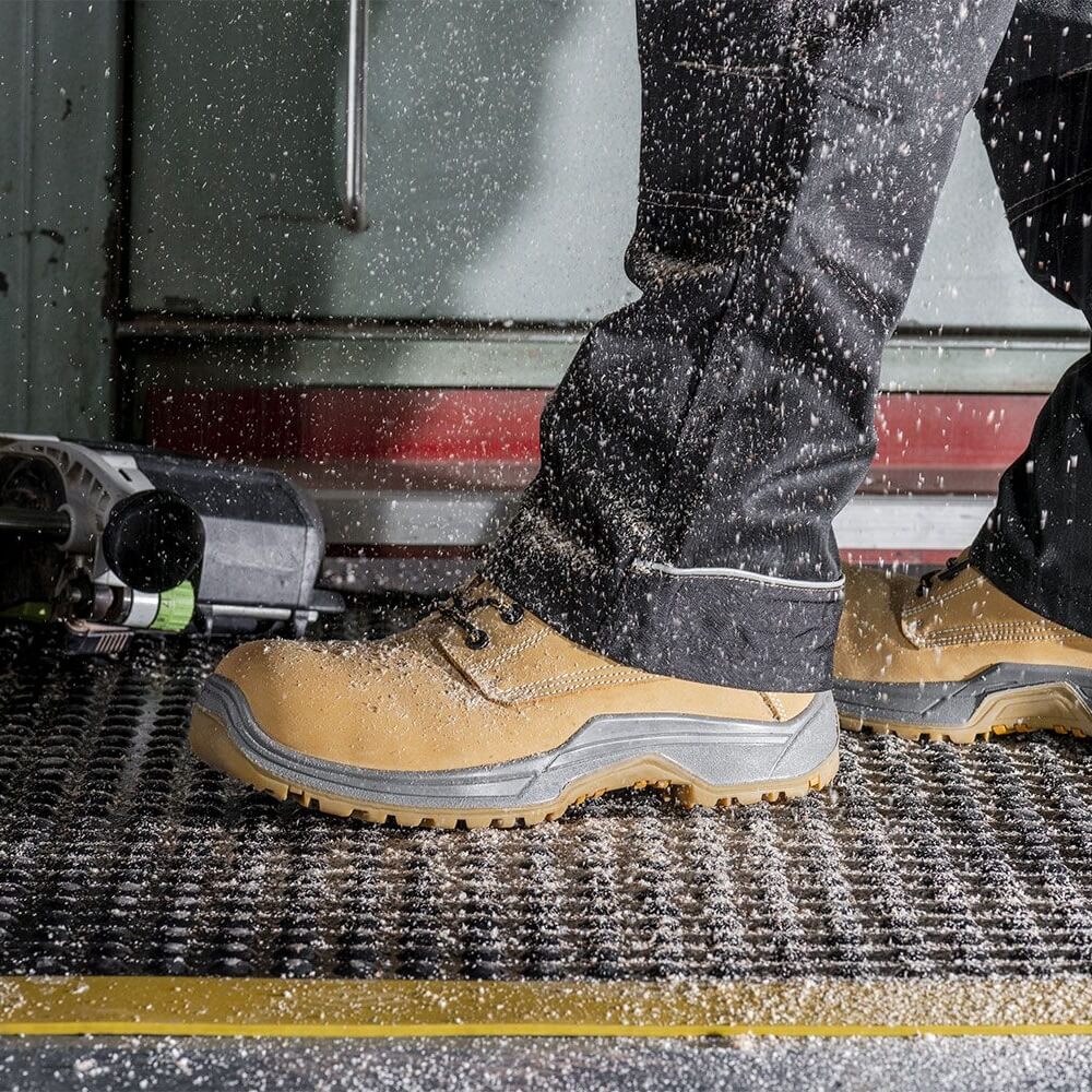 Ergotred Matting - Black/Yellow