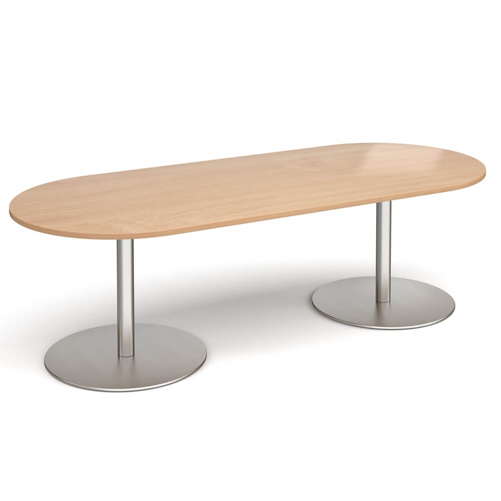 Eternal Radial End Boardroom Table for 8 People
