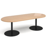 Eternal Radial End Boardroom Table for 8 People