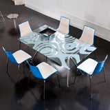 Gecko Chair with Chrome Legs