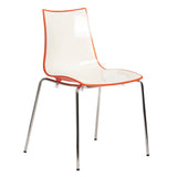 Gecko Chair with Chrome Legs