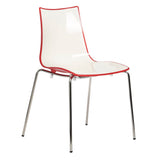 Gecko Chair with Chrome Legs