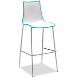 Gecko Stool with Chrome Legs