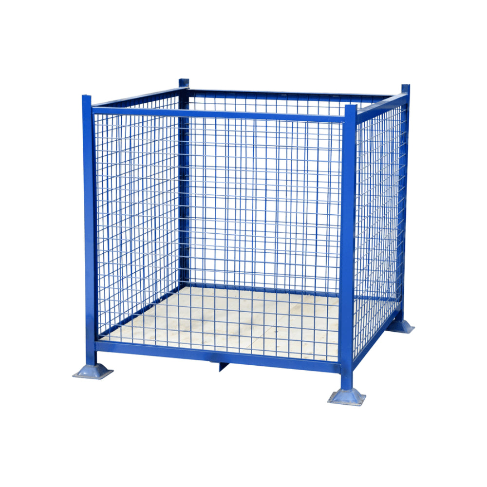 Mesh Fronted Stillage with Plywood Base