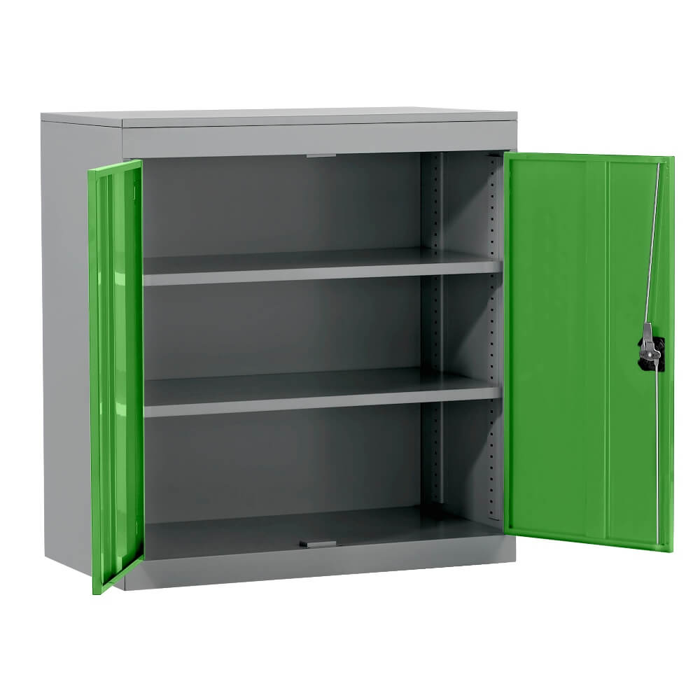 Half Height Cupboard with Silver Body