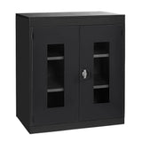 Half Height Vision Cupboard with Black Body