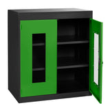 Half Height Vision Cupboard with Black Body
