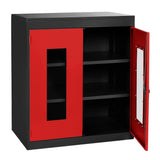 Half Height Vision Cupboard with Black Body