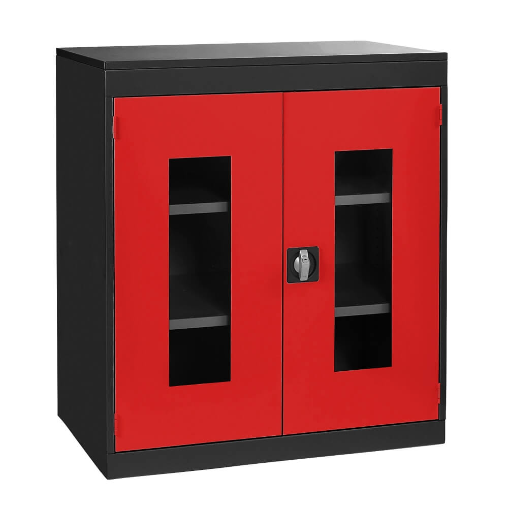 Half Height Vision Cupboard with Black Body