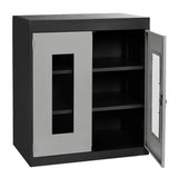 Half Height Vision Cupboard with Black Body