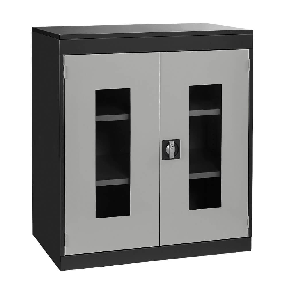 Half Height Vision Cupboard with Black Body