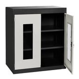 Half Height Vision Cupboard with Black Body