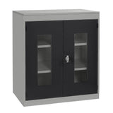 Half Height Vision Cupboard with Silver Body