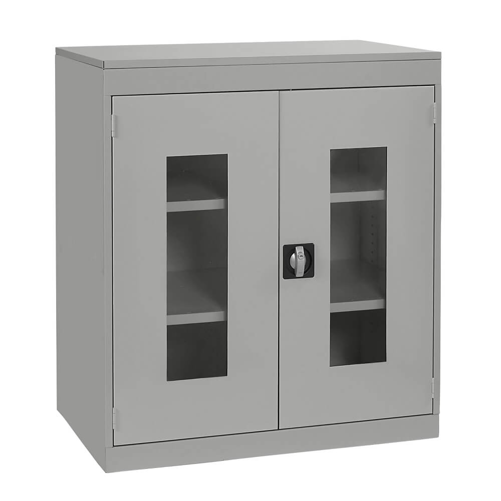 Half Height Vision Cupboard with Silver Body