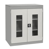 Half Height Vision Cupboard with Silver Body