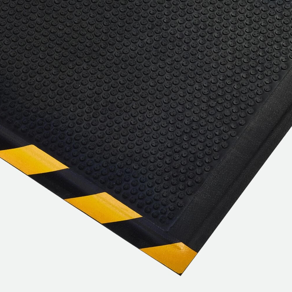 Happy Feet Matting - Black/Yellow