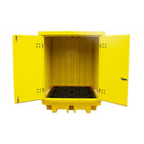 Hard Covered Spill Pallet for 4 Drums