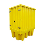 Hard Covered Spill Pallet for IBC