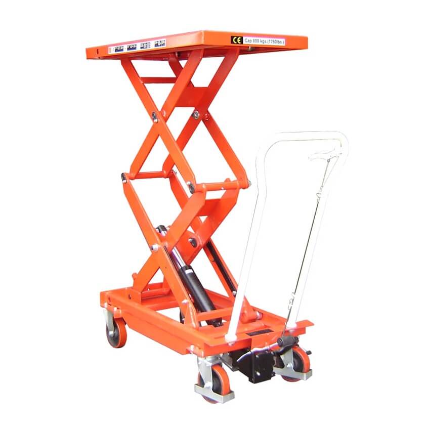 Heavy Duty Double Scissor Lift Tables 800kg