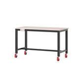 Heavy Duty Mobile Workbench with MDF Top