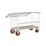 Hospital Mobile Parcel Cage with Keyed Entry