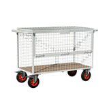 Hospital Mobile Parcel Cage with Keyed Entry