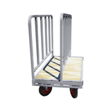 Hospital Trolley with Adjustable Jailbar Sides