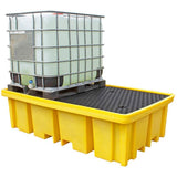 IBC Spill Pallet for 2 IBC - 4 Way FLT Access