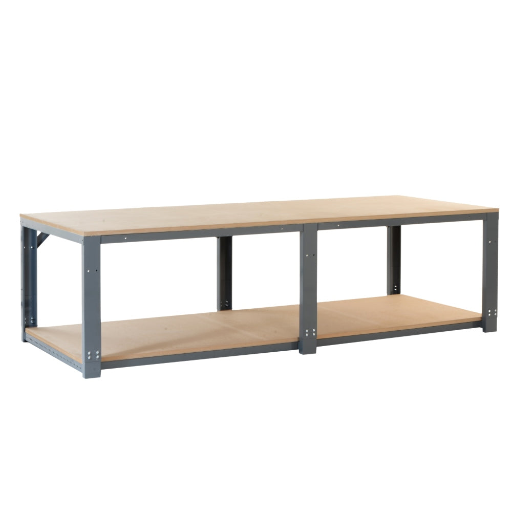 Heavy Duty Infinite Modular Workbench with Shelf - 3000mm Width
