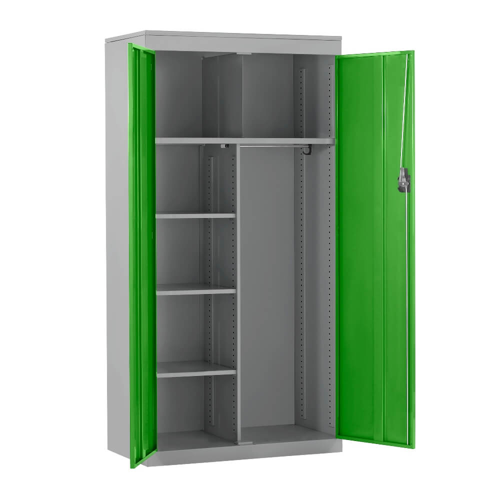 Janitors Cupboard with Silver Body