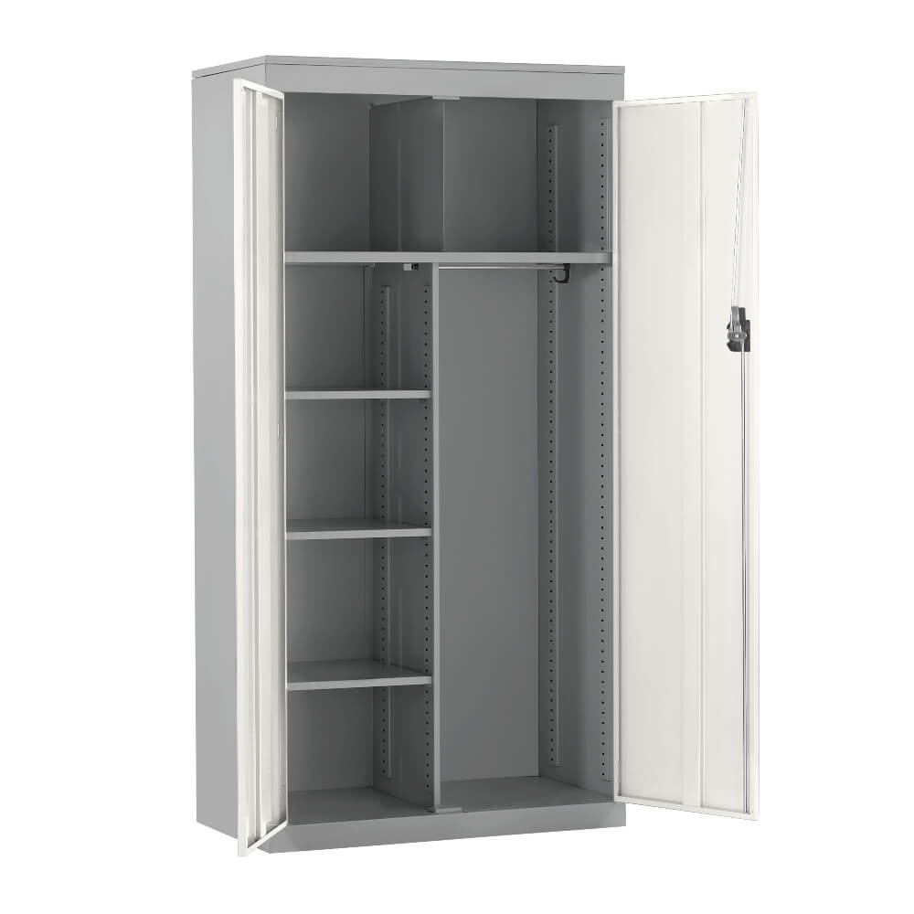 Janitors Cupboard with Silver Body