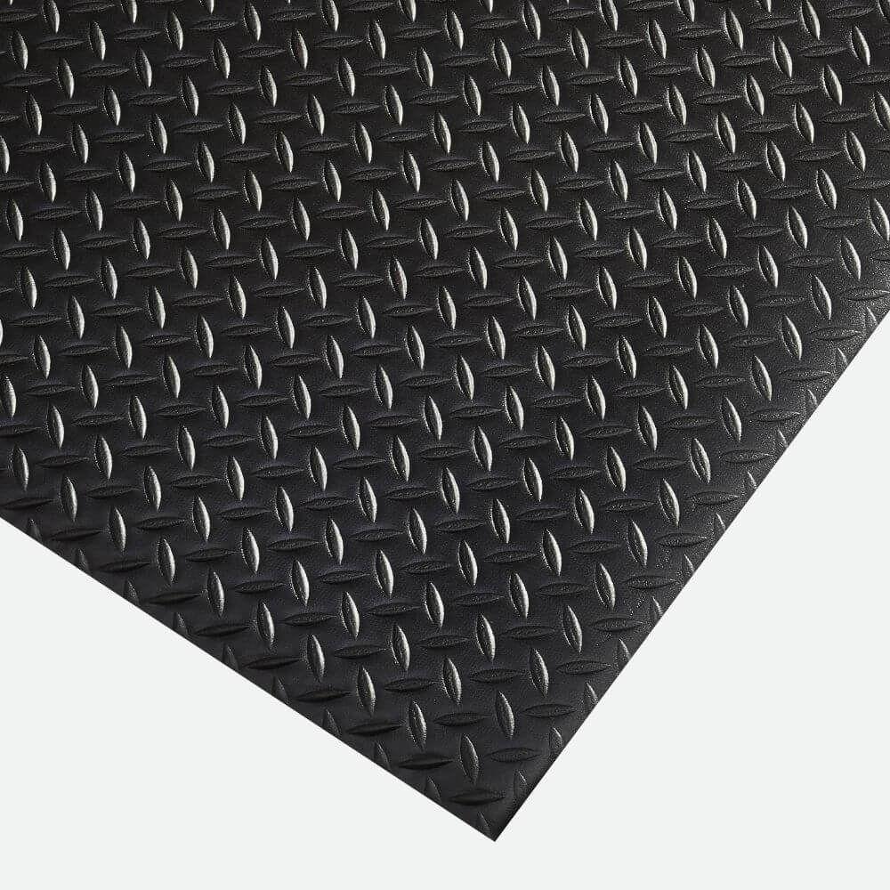Kumfi Diamond Matting - Black
