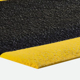 Kumfi Pebble Matting - Black/Yellow