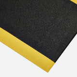 Kumfi Pebble Matting - Black/Yellow