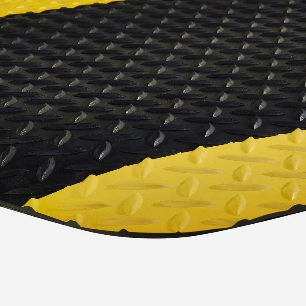 Kumfi Tough Matting - Black/Yellow