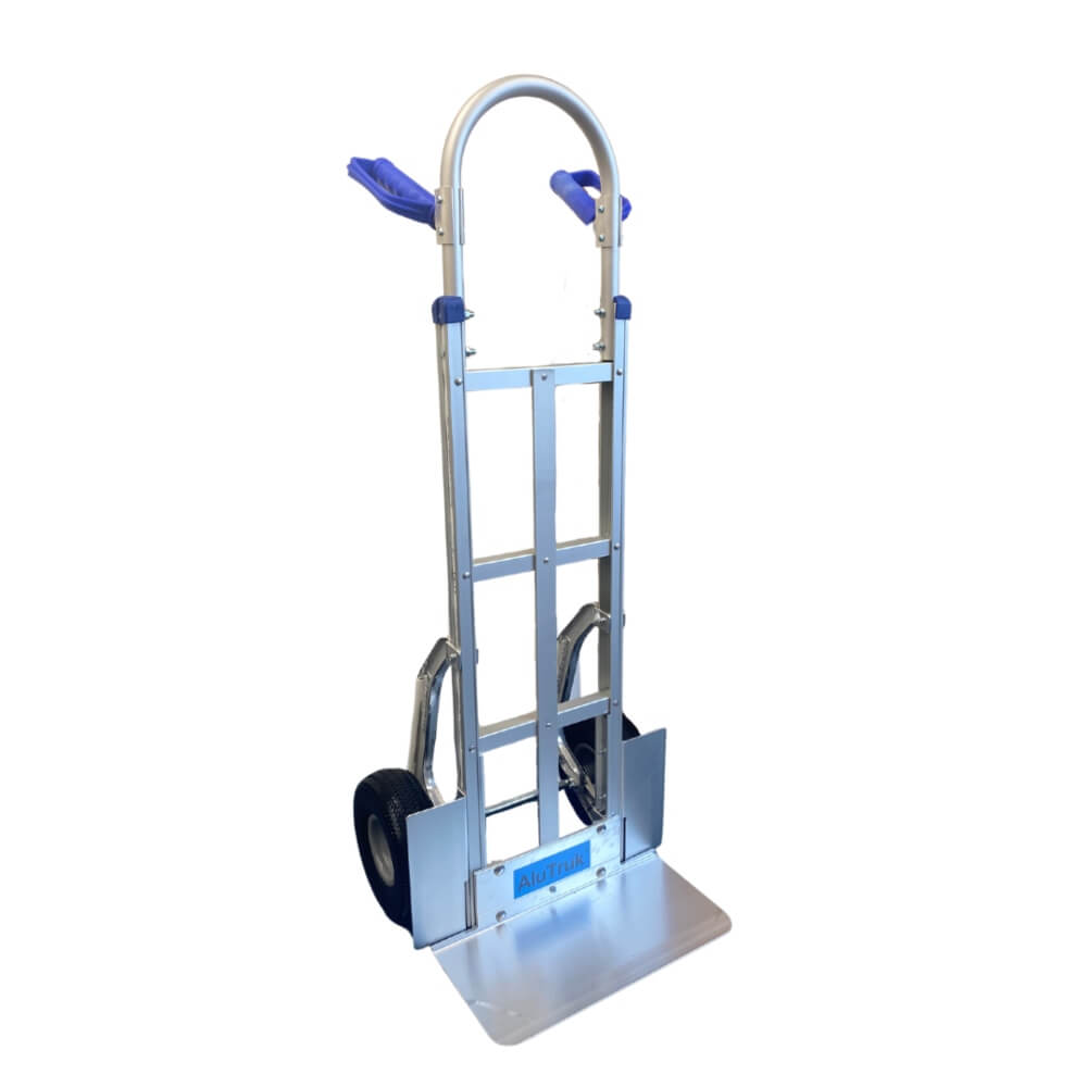 Aluminium Sack Truck with Wheel Guards and Stair Glides