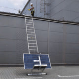 Ladder Hoist with Transport Trolley for Photovoltaic Panels