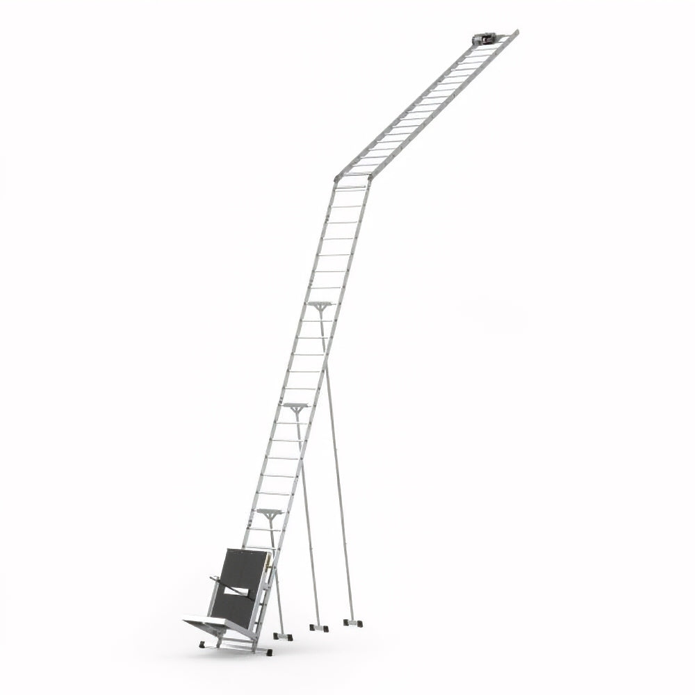 Ladder Hoist with Transport Trolley for Photovoltaic Panels
