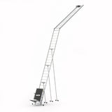 Ladder Hoist with Transport Trolley for Photovoltaic Panels
