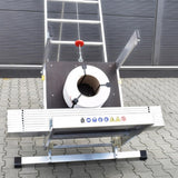 Ladder Hoist with Transport Trolley
