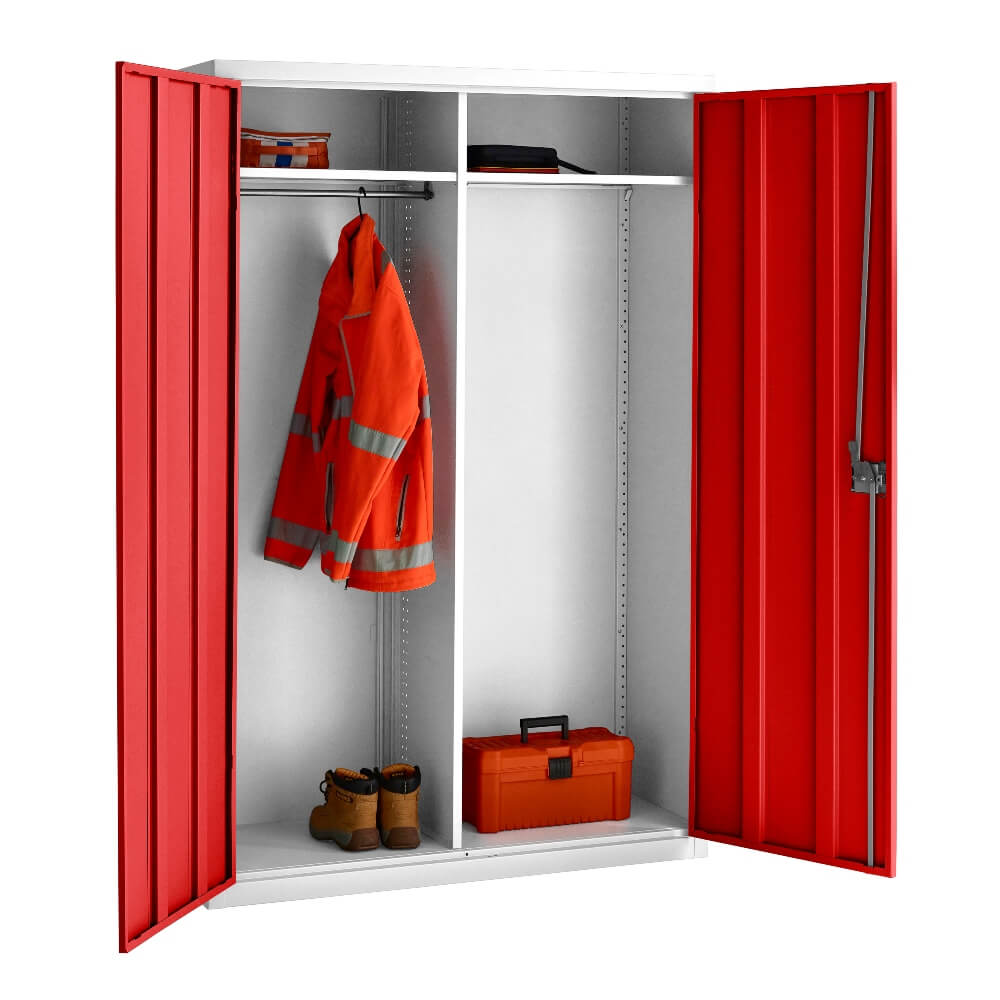 Large Volume Cupboard with White Body