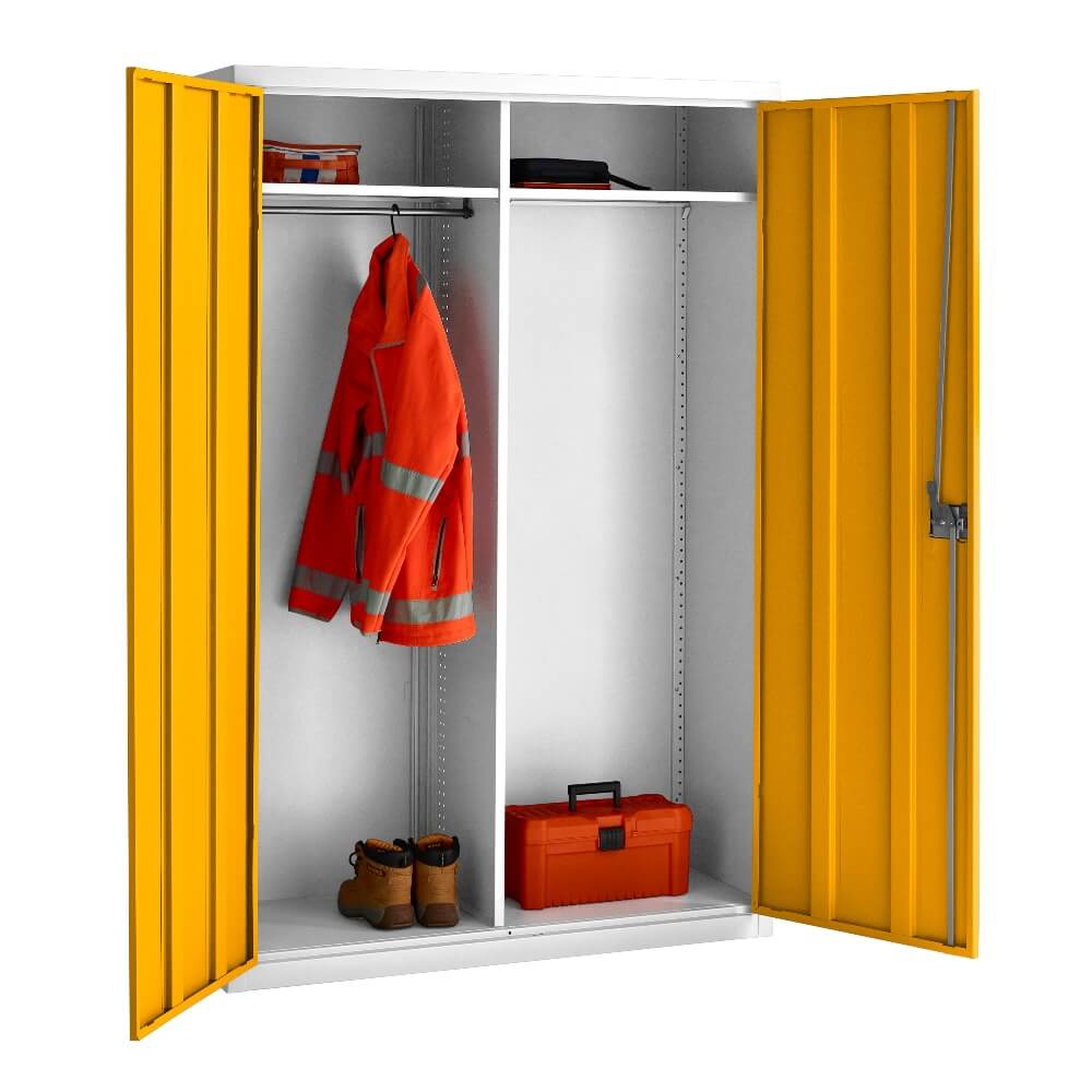 Large Volume Cupboard with White Body