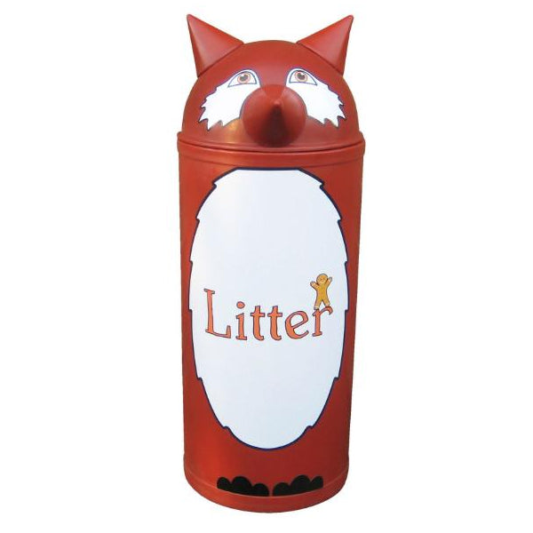 Animal Litter Bin Fox