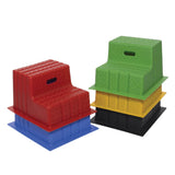 Lightweight Plastic Safety Steps 2 Tread